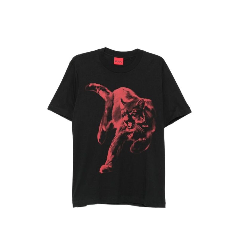 Hugo Black T-Shirts & Vests Men